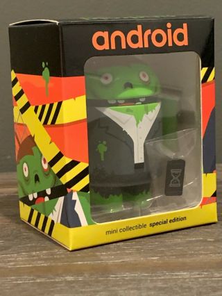 Zombie Process - Android Mini Collectible - Halloween - Dead Zebra Andrew Bell