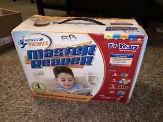 Hooked On Phonics Master Reader Box Set For 2nd To 6th Grade Ages 7,  Nib