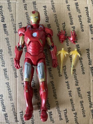 Marvel Legends Iron Man Mark Vii 10th Anniversary Studio Mcu Loose Figure Mk 7