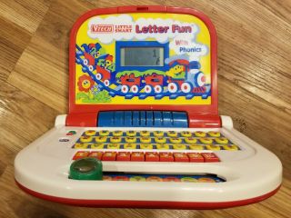 Vtech Little Smart Letter Fun With Phonics Educational Laptop Learning System