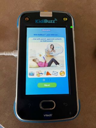 Vtech 80 - 169500 Kidibuzz Smart Device Toy Phone For Kids - Black/blue