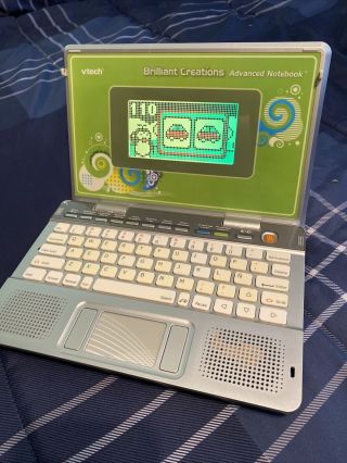 Vtech Brilliant Creations Advanced Notebook Learning Computer No Mouse