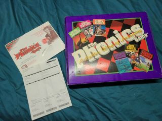 Vintage 1999 The Phonics Game Better Way Of Learning Vhs Cassette Set Homeschool
