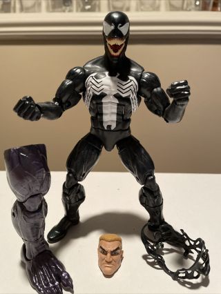 Venom Eddie Brock Marvel Legends Monster Venom Baf Wave Loose Complete 6 "