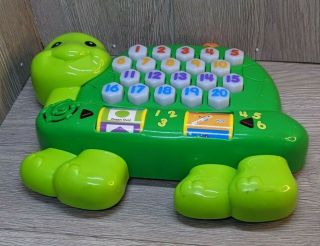 Vtech Count And Learn Turtle Ages 2 - 5 Math,  Memory,  Counting & Foreign Language