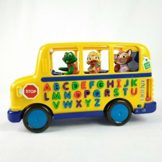 2001 Leap Frog Fun and Learn Phonics Bus Alphabet Electronic Learning Toy 2