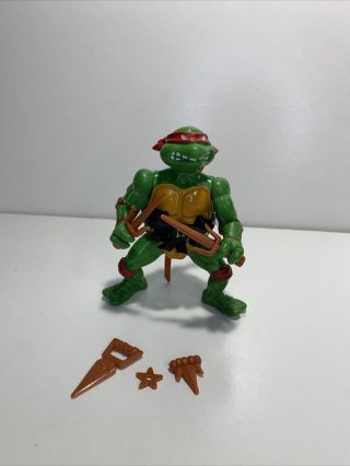 Vintage Playmates 1988 Tmnt Teenage Mutant Ninja Turtles Figure Raphael