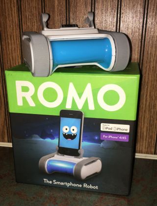 Romo The Smartphone Robot,  Iphone 4,  4s,  Ipod Touch 4th Generation,  Romo 3b