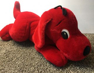 Scholastic Clifford The Big Red Dog Jumbo Plush Stuffed Animal With Sound 24”
