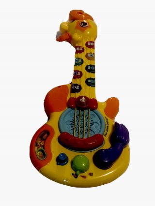 ⭐️⭐️vtech Guitar Zoo Giraffe Light Toy Musical Animal Sounds Toddler Learning