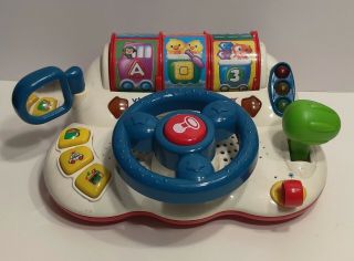 Vtech Learn And Discover Driver Toddler Baby Toy Lights Sounds Shapes Batteries