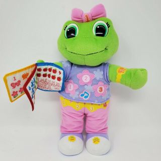 Leapfrog Learning Friend Lily Pink Girl Sings English Spanish Educational Gift