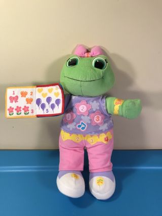 Leapfrog Lily 12 " Plush Learning Friend Sing English Spanish Musical - See Video