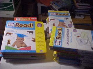 Your Baby Can Read Set Of Cards,  Books,  Dvds Infants Toddlers Very Good
