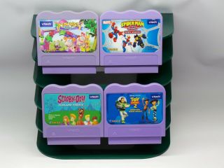 V.  Smile Game Cartridges Spider - Man Toy Story Scooby - Doo Alphabet