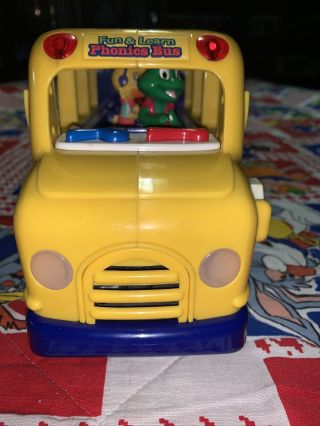 Leap Frog Fun And Learn Phonics Bus Alphabet Electronic Learning Toy