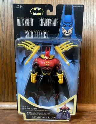 Assault Gauntlet Batman Vintage Legends Of The Dark Knight Figure 1997 Kenner