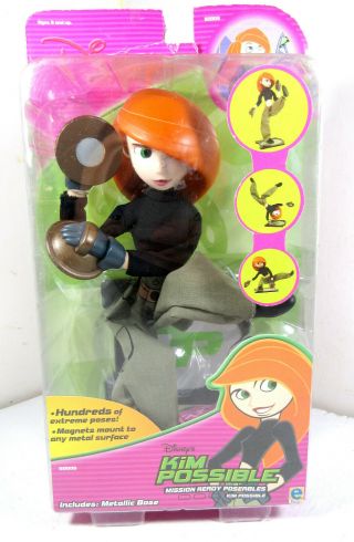 Kim Possible Mission Ready Poseables Figure Toy Disney In Package