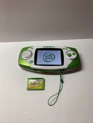 Leapfrog Leapster Gs Explorer The Ultimate Learning Game System W/ Game