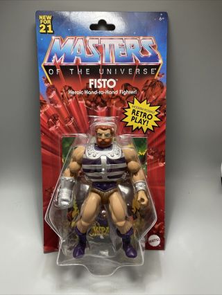 Mattel Masters Of The Universe Fisto Action Figure Motu In Hand 2021