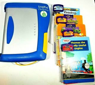 Leap Frog Leappad Plus Writing Electronic Learning System With 4 Learning Books