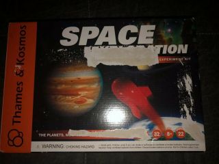Thames & Kosmos Space Exploration Experiment Kit Open Box Everything Is
