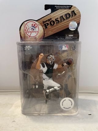 York Yankees Mlb Mcfarlane Jorge Posada Baseball Figure Toys R Us
