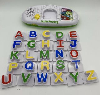 Leapfrog Letter Factory Talking Phonics Toy 26 Letters Alphabet Abc 