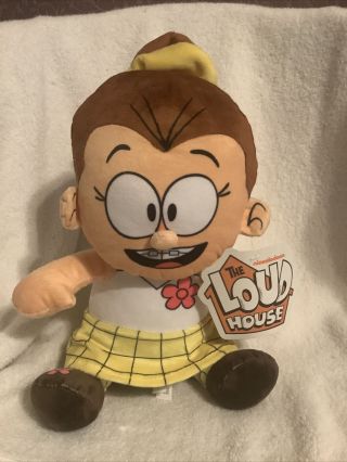 Toy Factory Luan The Loud House 11 " Sitting Plush Girl Nickelodeon With Tags