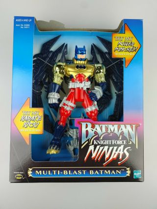 Batman Knight Force Ninjas Multi - Blast Vintage Hasbro 1998 90 