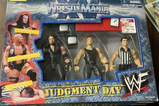 Wwf Wrestlemania Xv Judgment Day Stone Cold Steve Austin Undertaker Mr.  Mcmahon