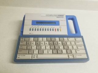 Vtech Pre Computer 1000 3 In 1 1988 32 - 0682 - 164 Vintage Learning Toy Great