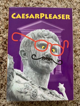 Caesar Pleaser Latin Game From Washington Reads 2009