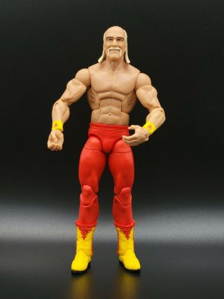 Wwe Mattel Elite Hall Of Fame Hulk Hogan Wrestling Figure Figurine Wwf Nwo