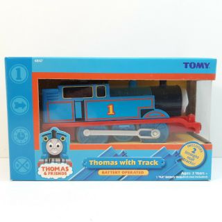 Thomas With X2 Track Motorized Trackmaster Plarail Train Tomy