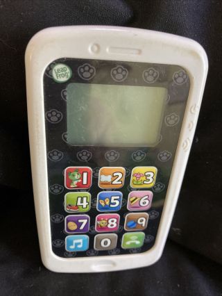 Leapfrog Chat Phone Count Smart Cell Phone Learning Your Numbers