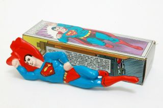 Nos Vintage Avon Superman Styling Hair Brush W/box 1976 Dc Comics Rare 70s