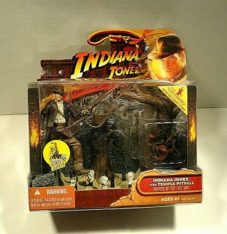 Indiana Jones With Temple Pitfall Raiders Of The Lost Ark