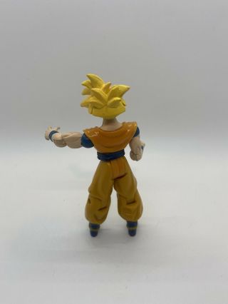 Dragon Ball Z Saiyan Goku 5” Figure Jakks Pacific Yellow Hair 2004 2