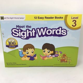 Meet The Sight Words 12 Easy Reader Books Levels 3 Set