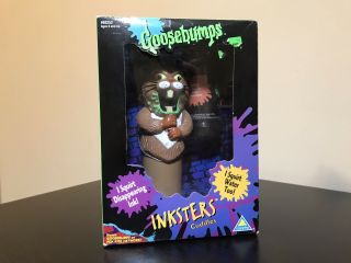 Vintage Cuddles Hampster Goosebumps Inkster Boxed Figure 1996 - Opened Box