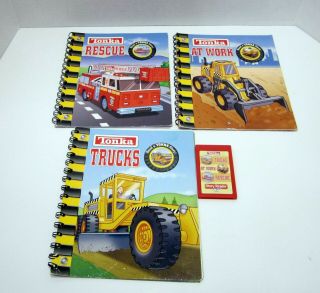Story Reader Tonka At Work,  Rescue,  Trucks - Books And Cartridge