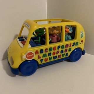 1999 Leap Frog Fun And Learn Phonics Bus Alphabet Electronic Learning Toy