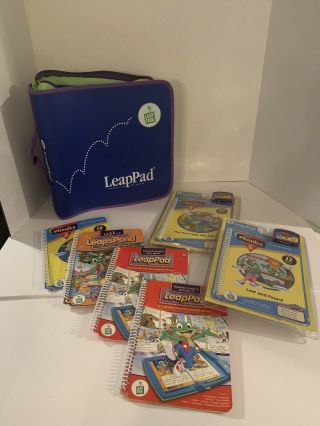 Leapfrog Leappad Interactive Books And Cartridges With Large Case