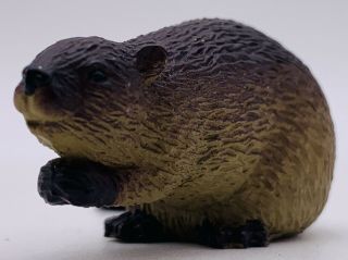 Yowie Premier Series North American Beaver Animal Toy Figurine Collectible Model