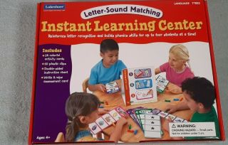 Lakeshore Instant Learning Center Letter Sound Matching Tt825