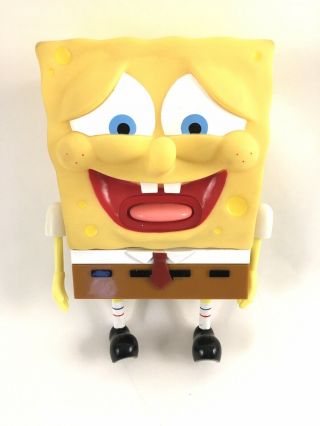 2002 Nickelodeon Sponge Bob Square Pants Animated Gemmy Industries Viacom
