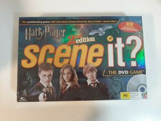2007 Mattel Harry Potter Scene It? 2nd Edition The Dvd Game - Bnib
