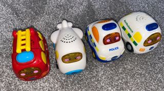 Vtech 4 Toot Toot Drivers Cars Fire Engine Plane Ambulance Police