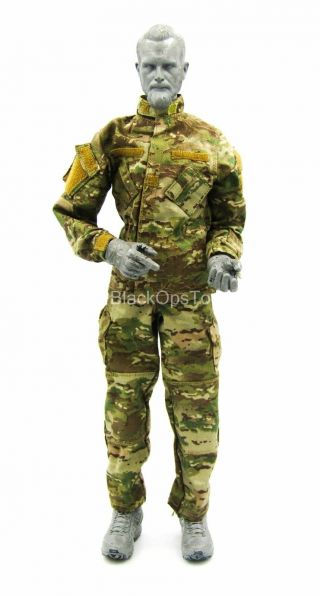 1/6 Scale Toy Spetsnaz Mvd Sobr - Bulat - Multicam Combat Uniform Set